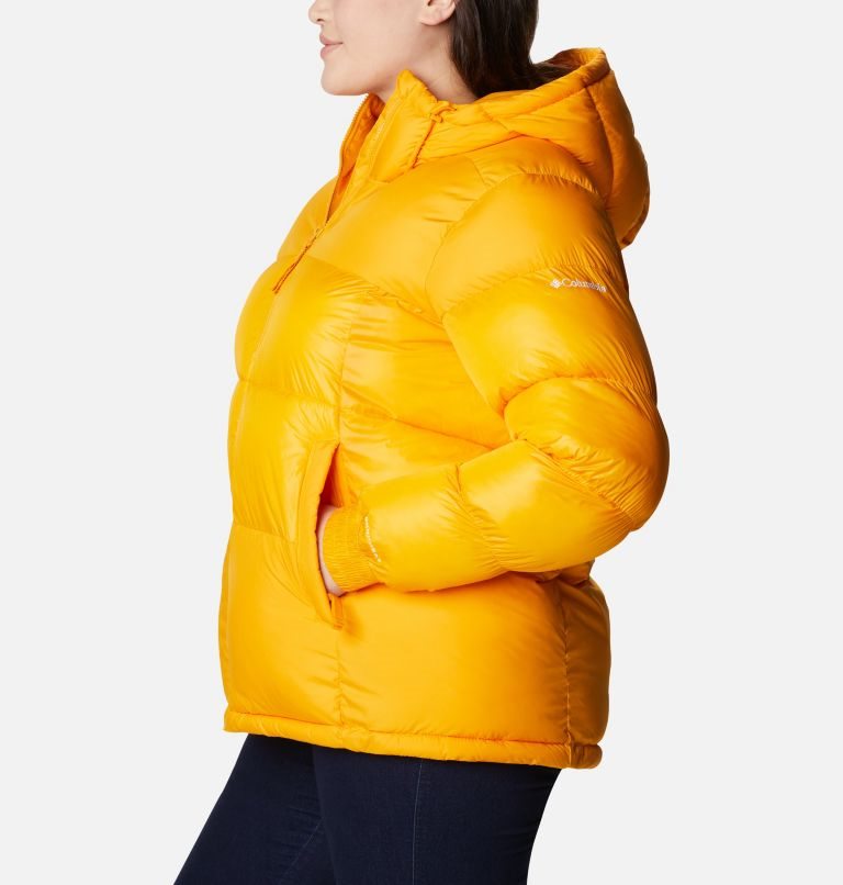 Women's Columbia Pike Lake II Insulated Jackets Yellow | Plus Size CA-E8543
